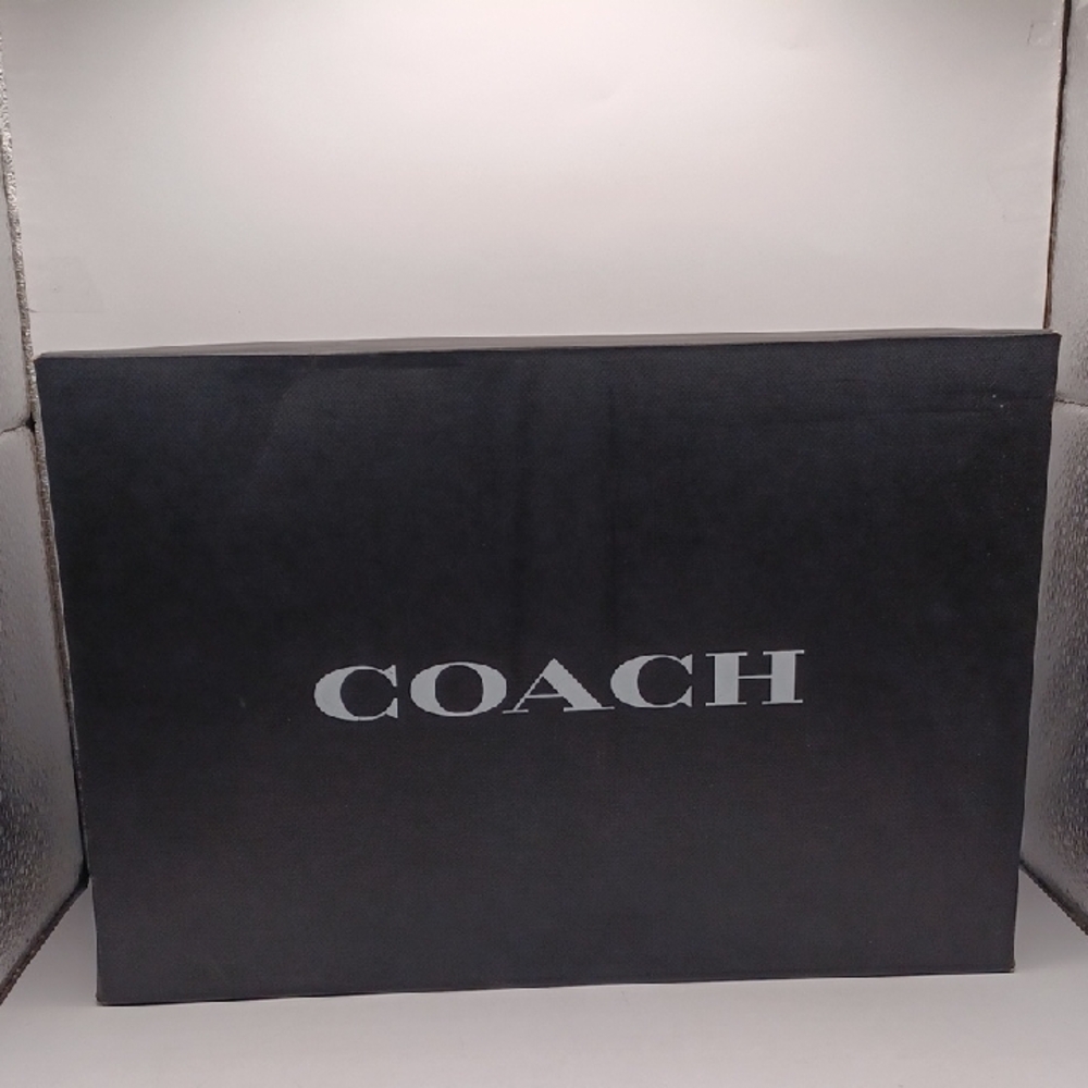 NEW Coach High Line Signature Sneaker-Charcoal/Black Men Size 9D US G4949 - Picture 12 of 16